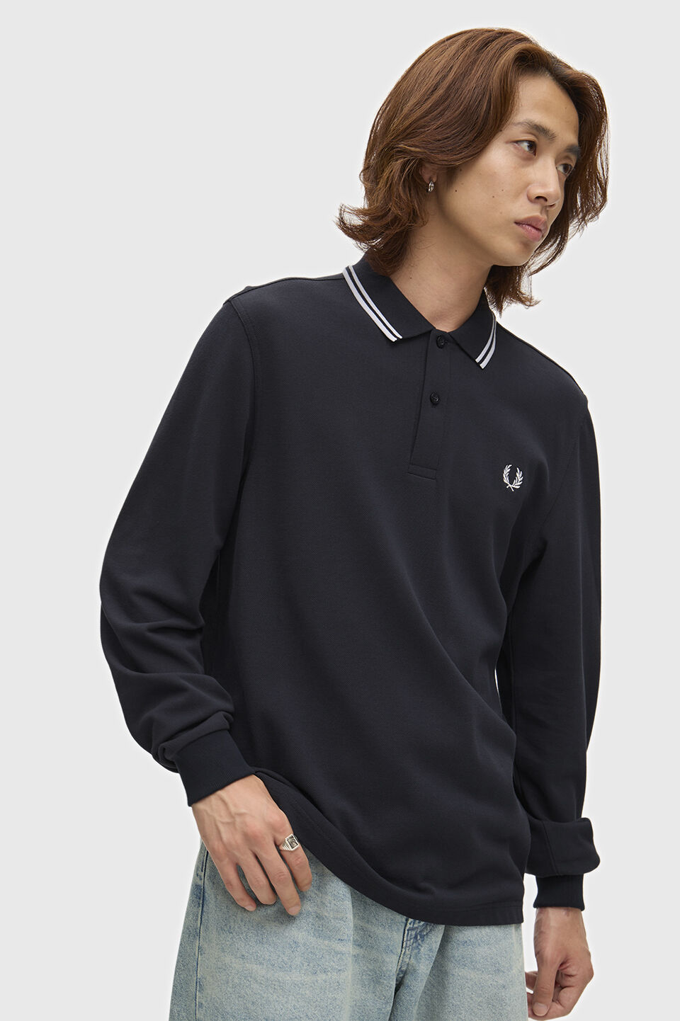 FRED PERRY 「The Fred Perry Shirt M3636／フレッドペリーポロシャツ M3636」|ポロシャツ|NAVY / WHITE