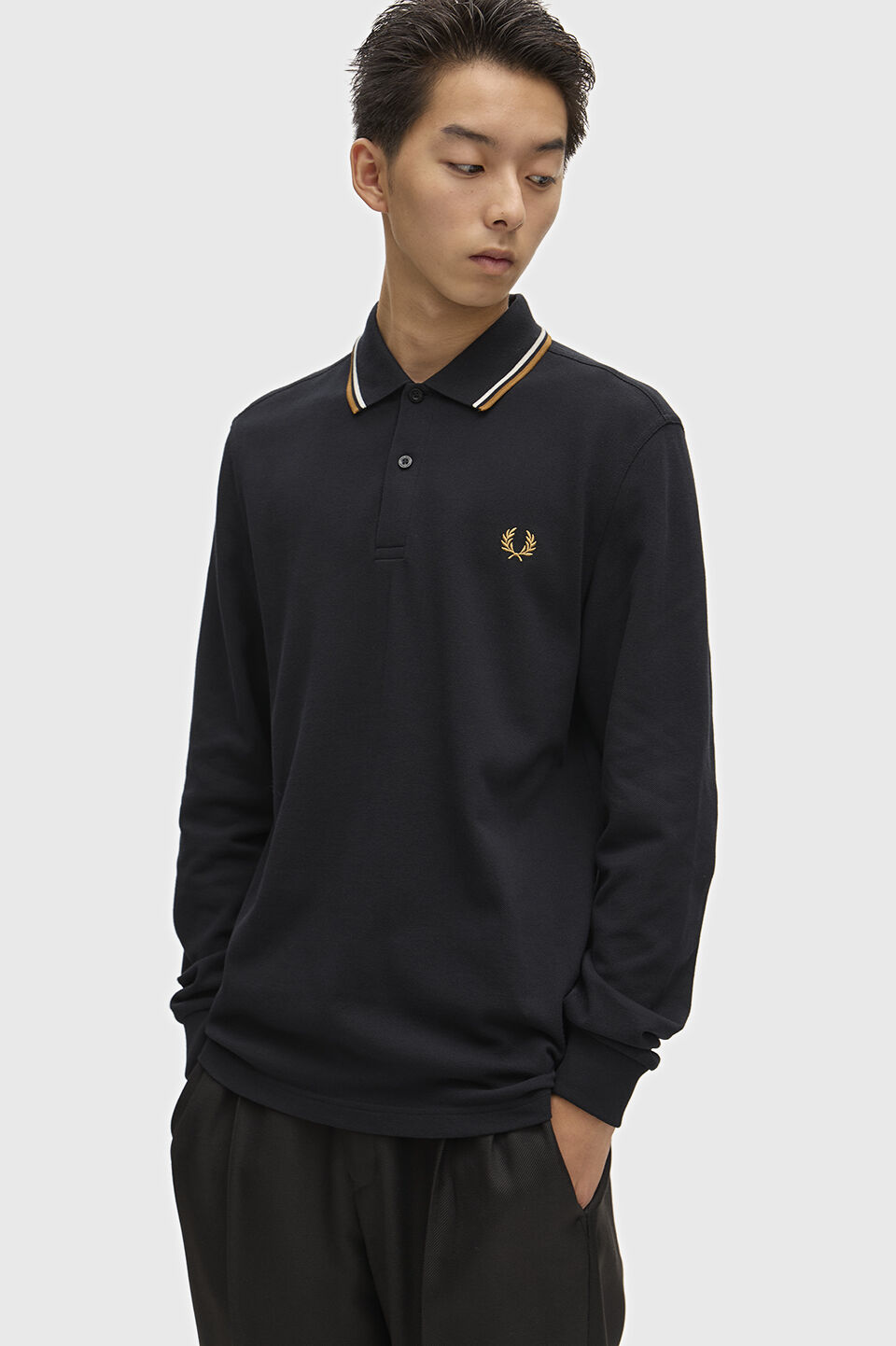 FRED PERRY 「The Fred Perry Shirt M3636／フレッドペリーポロシャツ M3636」|ポロシャツ|BLACK