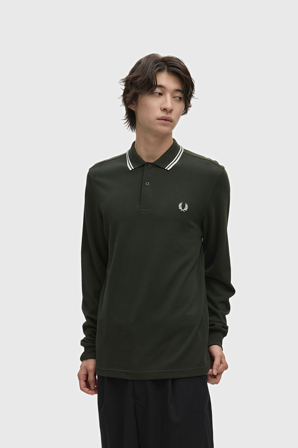 FRED PERRY 「The Fred Perry Shirt M3636／フレッドペリーポロシャツ M3636」|ポロシャツ|NIGHTGREEN