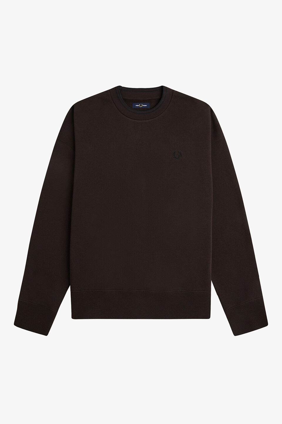 FRED PERRY 「FRED PERRY／Oversized Tipped Sweatshirt／オーバーサイズティップドスウェット」|スウェット・ジャージ|