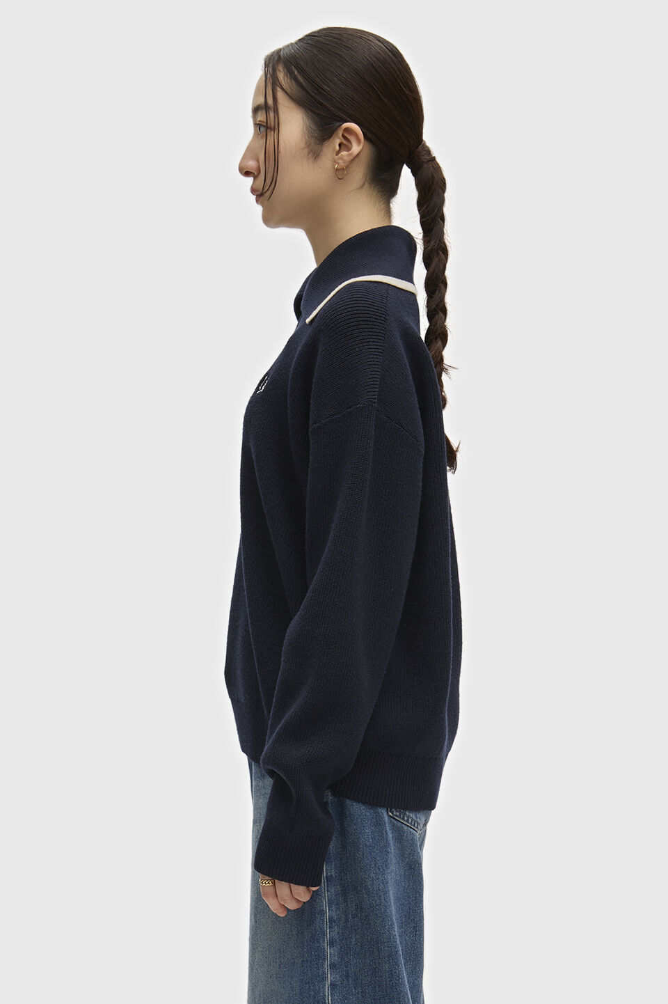 FRED PERRY 「FRED PERRY／Wide Collar Knitted Shirt／ワイドカラーニットシャツ」|ポロシャツ|
