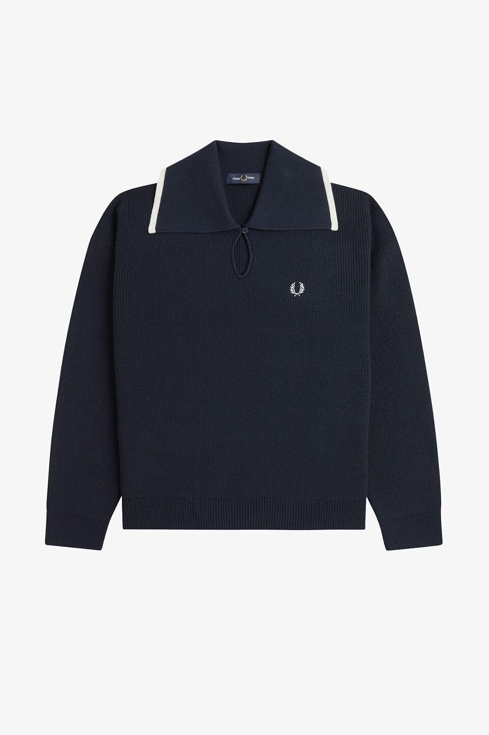 FRED PERRY 「FRED PERRY／Wide Collar Knitted Shirt／ワイドカラーニットシャツ」|ポロシャツ|