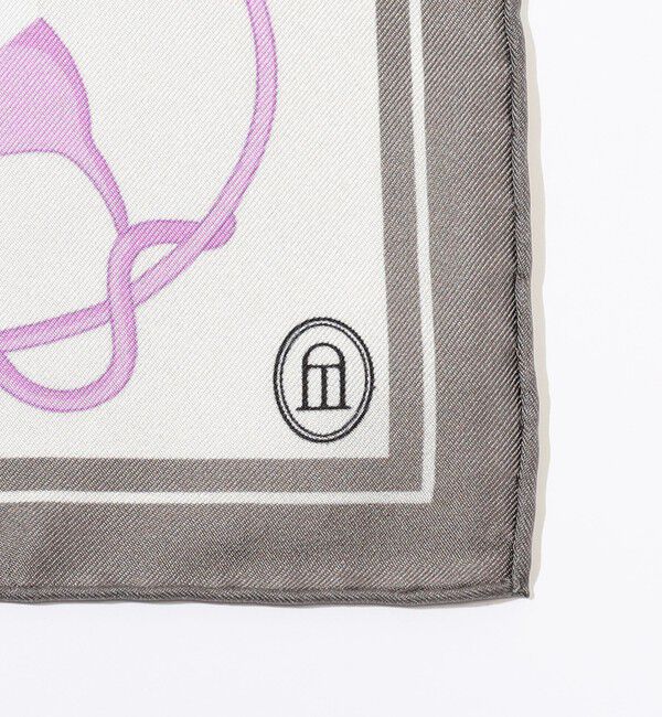 TOMORROWLAND GOODS「ATELIER TOMORROW FLOWER シルクスカーフ」|バンダナ・スカーフ|