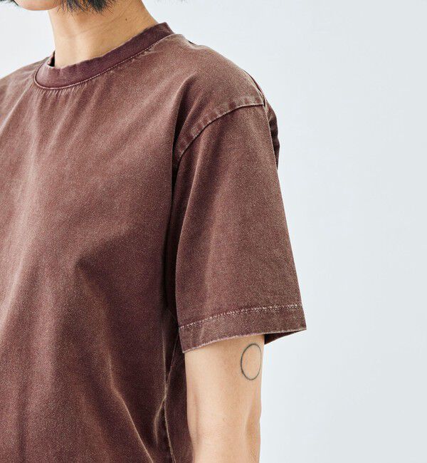 Edition「コットンガーメントダイ ショートスリーブプルオーバー」|Tシャツ・カットソー|