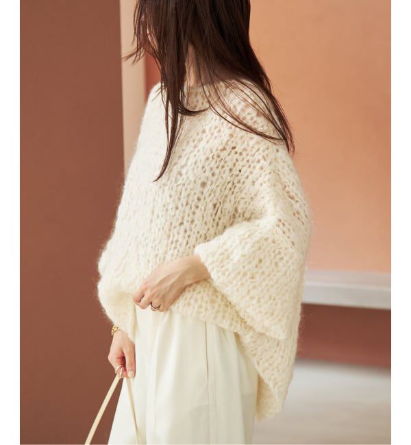 Plage「《追加予約》HAND KNIT ジャンボタム プルオーバー 2」|ニット・セーター|