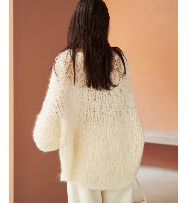 Plage「《追加予約》HAND KNIT ジャンボタム プルオーバー 2」|ニット・セーター|