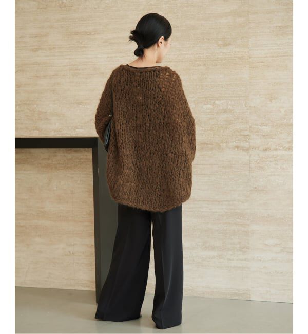 Plage「《追加予約》HAND KNIT ジャンボタム プルオーバー 2」|ニット・セーター|