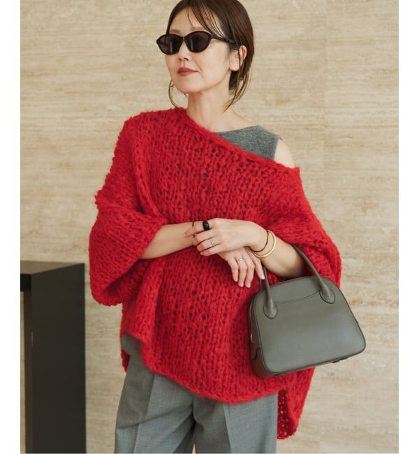 Plage「《追加予約》HAND KNIT ジャンボタム プルオーバー 2」|ニット・セーター|
