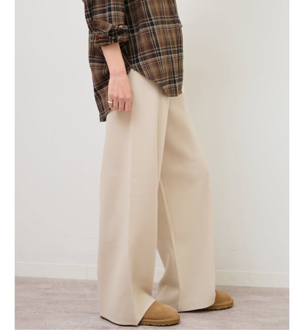 JOURNAL STANDARD relume「《WEB限定追加》【MULTI FUNC+】セミワイドニットパンツ」|その他|