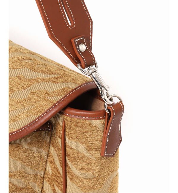 journal standard L'essage「A VACATION/ア バケーション JIJI COGNAC ZEBRA バッグ」|ショルダー・メッセンジャー|