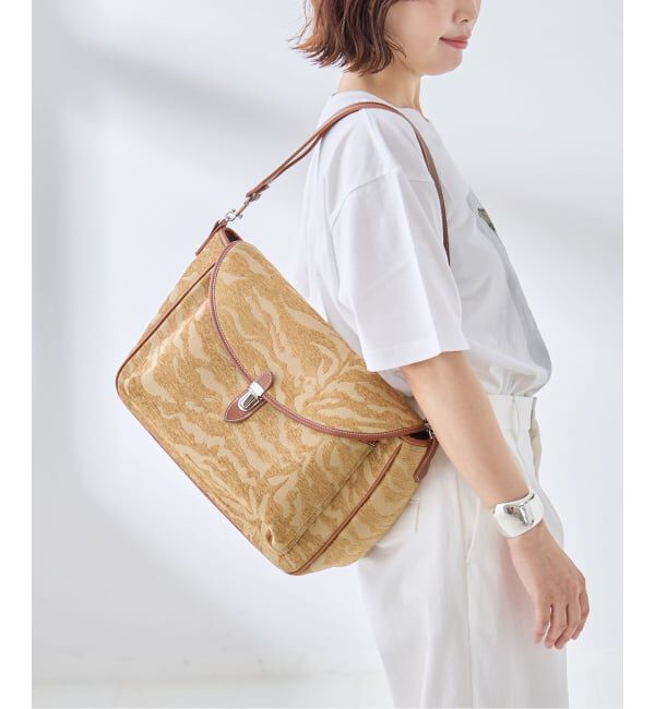 journal standard L'essage「A VACATION/ア バケーション JIJI COGNAC ZEBRA バッグ」|ショルダー・メッセンジャー|