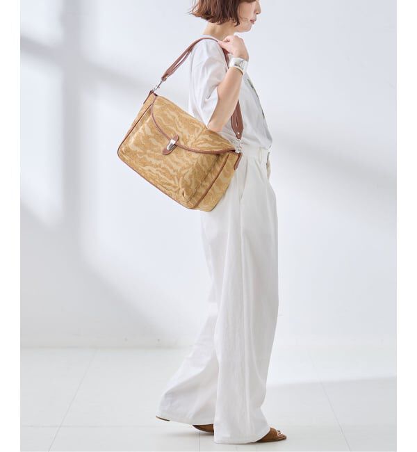 journal standard L'essage「A VACATION/ア バケーション JIJI COGNAC ZEBRA バッグ」|ショルダー・メッセンジャー|
