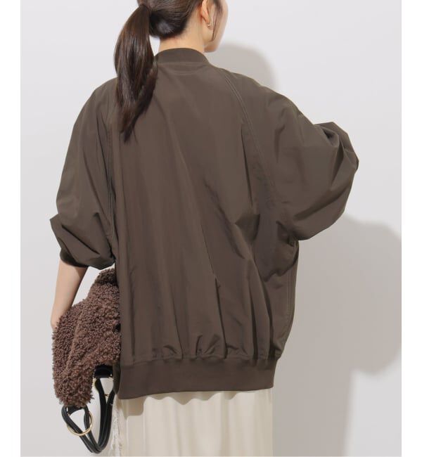 JOURNAL STANDARD relume「《追加2》［手洗い可］ウォッシャブルナイロンダブルジップMA-1」|ブルゾン・スタジャン|