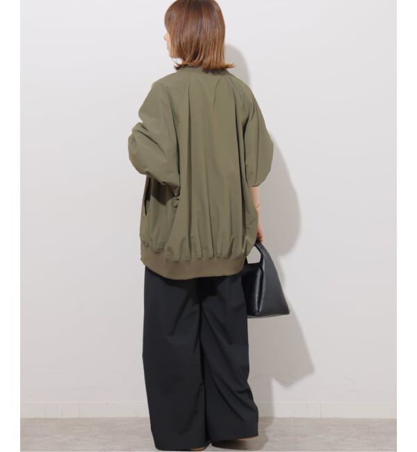 JOURNAL STANDARD relume「《追加2》［手洗い可］ウォッシャブルナイロンダブルジップMA-1」|ブルゾン・スタジャン|