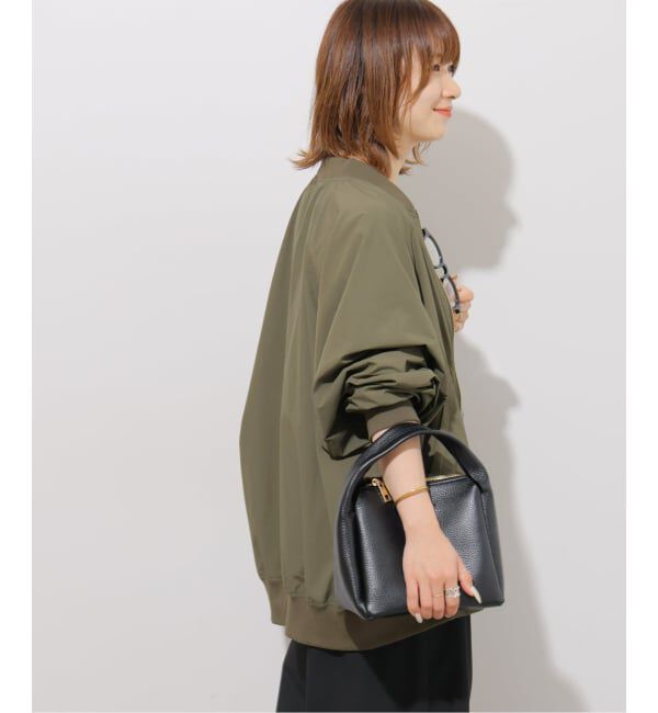 JOURNAL STANDARD relume「《追加2》［手洗い可］ウォッシャブルナイロンダブルジップMA-1」|ブルゾン・スタジャン|