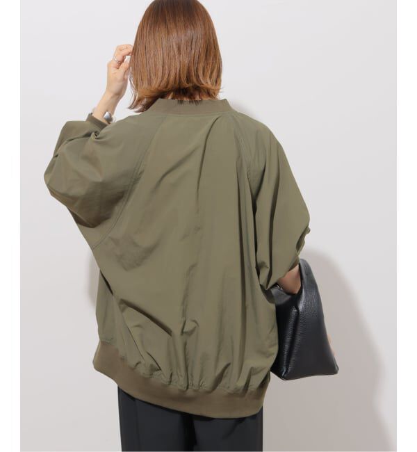 JOURNAL STANDARD relume「《追加2》［手洗い可］ウォッシャブルナイロンダブルジップMA-1」|ブルゾン・スタジャン|