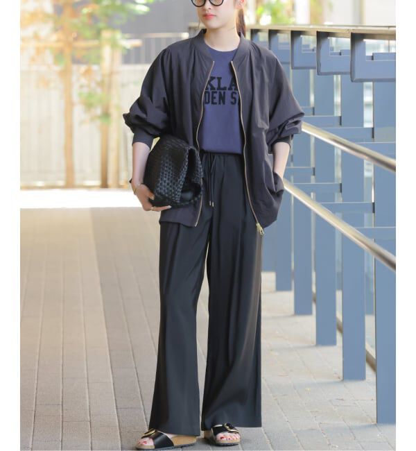 JOURNAL STANDARD relume「《追加2》［手洗い可］ウォッシャブルナイロンダブルジップMA-1」|ブルゾン・スタジャン|
