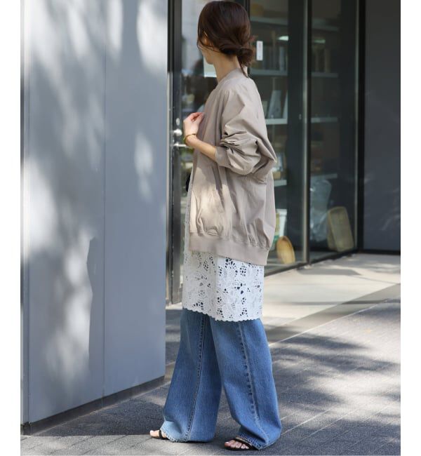 JOURNAL STANDARD relume「《追加2》［手洗い可］ウォッシャブルナイロンダブルジップMA-1」|ブルゾン・スタジャン|