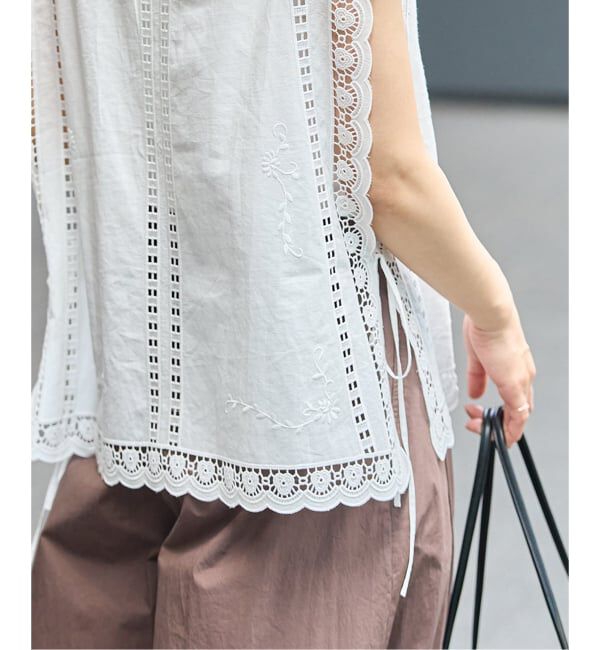 JOURNAL STANDARD「カットワークレースブラウス」|シャツ・ブラウス|