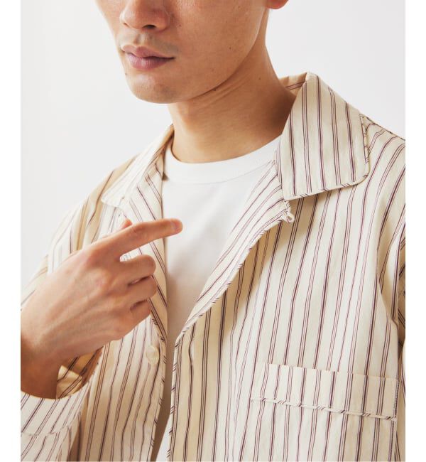 JOURNAL STANDARD relume「Brooks Brothers / ブルックスブラザーズ 別注 ストライプ シャツジャケット」|シャツ・ブラウス|