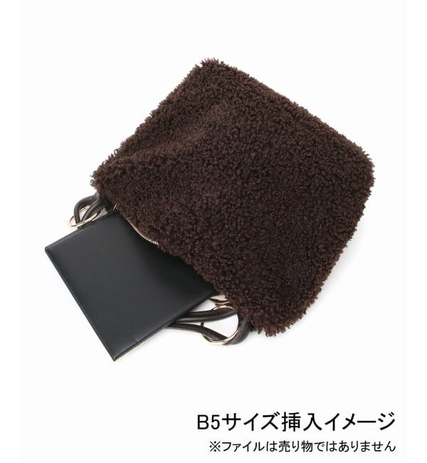 JOURNAL STANDARD relume「《予約》【AULENTTI/オウレンティ】ボアショルダーバッグ」|ショルダー・メッセンジャー|