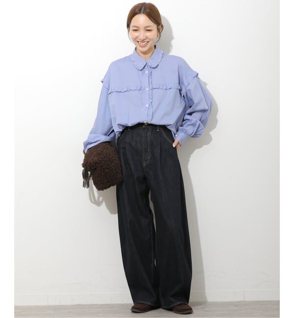 JOURNAL STANDARD relume「《予約》バレルレッグタックデニム」|デニム|