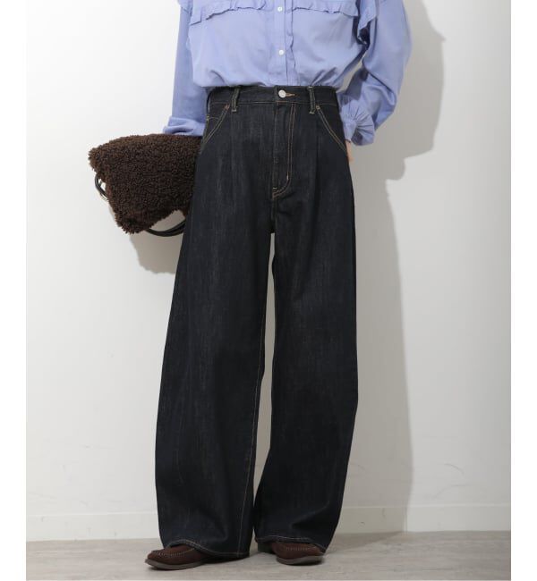 JOURNAL STANDARD relume「《予約》バレルレッグタックデニム」|デニム|