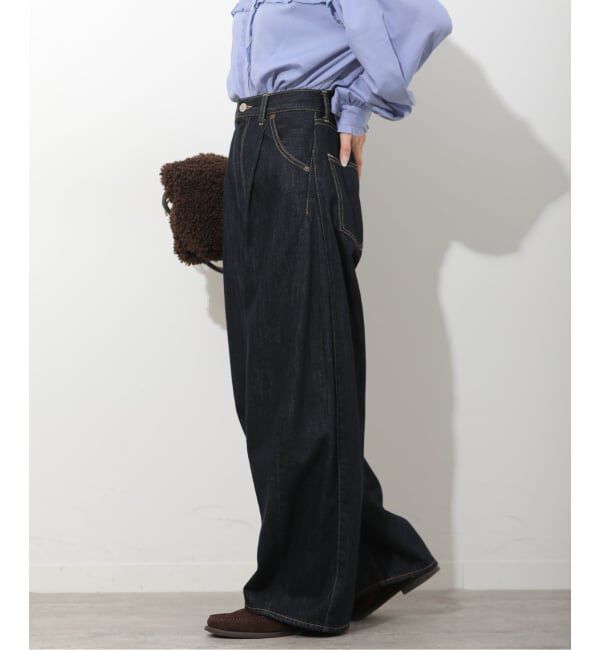 JOURNAL STANDARD relume「《予約》バレルレッグタックデニム」|デニム|