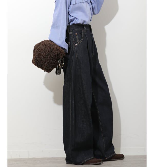 JOURNAL STANDARD relume「《予約》バレルレッグタックデニム」|デニム|