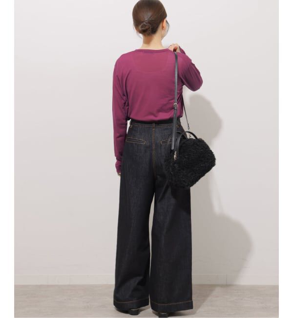 JOURNAL STANDARD relume「《追加7 / 新色》シアークルーネックロングTシャツ」|Tシャツ・カットソー|