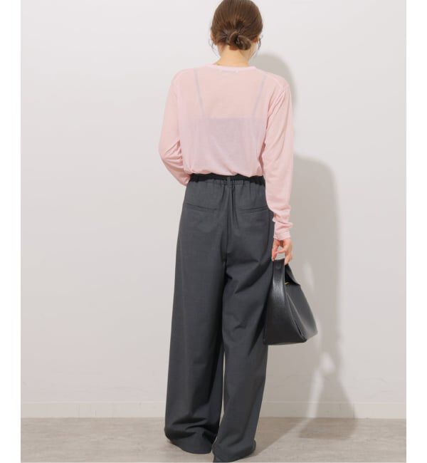 JOURNAL STANDARD relume「《追加7 / 新色》シアークルーネックロングTシャツ」|Tシャツ・カットソー|