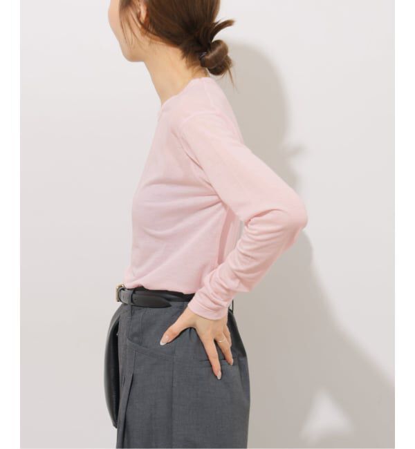 JOURNAL STANDARD relume「《追加7 / 新色》シアークルーネックロングTシャツ」|Tシャツ・カットソー|