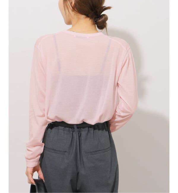 JOURNAL STANDARD relume「《追加7 / 新色》シアークルーネックロングTシャツ」|Tシャツ・カットソー|