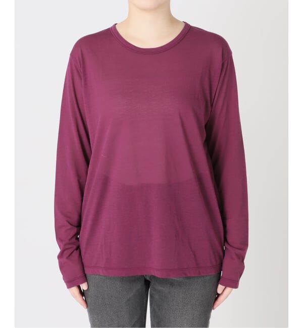 JOURNAL STANDARD relume「《追加7 / 新色》シアークルーネックロングTシャツ」|Tシャツ・カットソー|