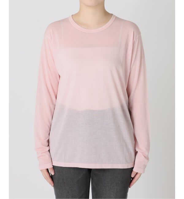 JOURNAL STANDARD relume「《追加7 / 新色》シアークルーネックロングTシャツ」|Tシャツ・カットソー|