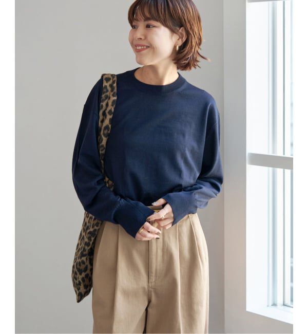Spick and Span「《新色有り / 追加》18G クルーネックプルオーバー」|ニット・セーター|