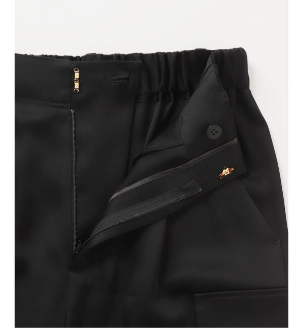 NOBLE「《セットアップ対応》ルナサテンカーゴパンツ」|カーゴ|