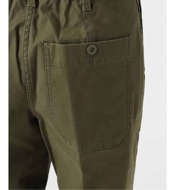 Spick and Span「《WEB限定カラー有り》バックサテンストレッチベイカーパンツ」|カーゴ|