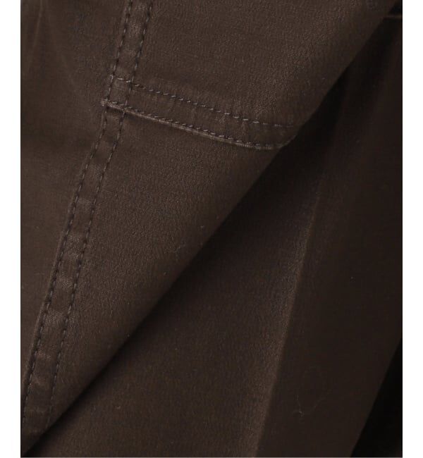 Spick and Span「《WEB限定カラー有り》バックサテンストレッチベイカーパンツ」|カーゴ|