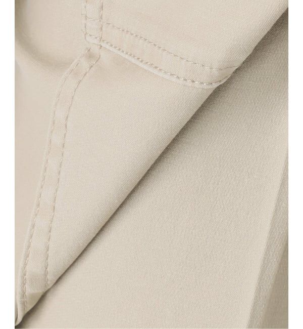 Spick and Span「《WEB限定カラー有り》バックサテンストレッチベイカーパンツ」|カーゴ|