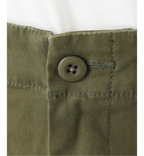 Spick and Span「《WEB限定カラー有り》バックサテンストレッチベイカーパンツ」|カーゴ|
