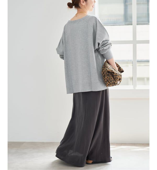 Spick and Span「ロングスリーブラグランスウェット」|Tシャツ・カットソー|