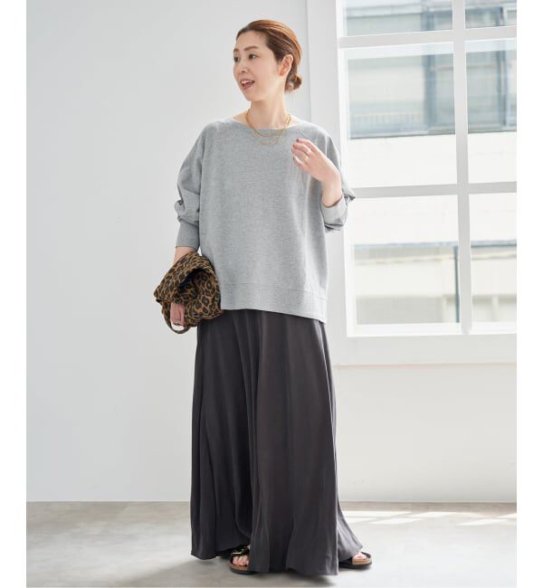 Spick and Span「ロングスリーブラグランスウェット」|Tシャツ・カットソー|