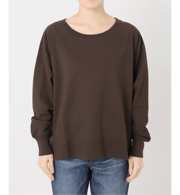 Spick and Span「ロングスリーブラグランスウェット」|Tシャツ・カットソー|