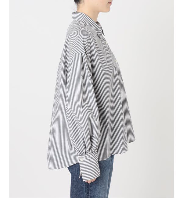 Spick and Span「CO/PEギャザースリーブシャツ」|シャツ・ブラウス|