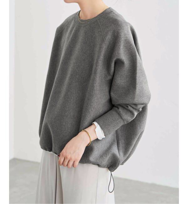 Spick and Span「《新色 / 追加》ダンボールヘムギャザープルオーバー」|Tシャツ・カットソー|