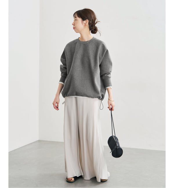 Spick and Span「《新色 / 追加》ダンボールヘムギャザープルオーバー」|Tシャツ・カットソー|