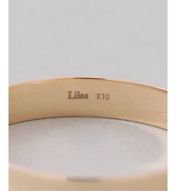 Lilas by Spick&Span「《予約》フラットリング K10」|リング|
