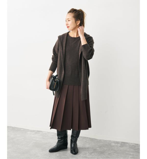 Spick and Span「ミディプリーツスカート」|スカート|
