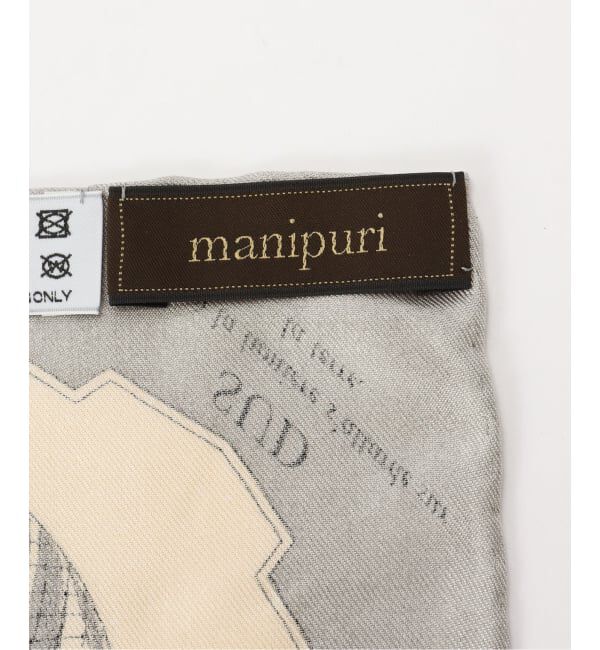  「manipuri/マニプリ シルクスカーフ 65*65 ヴォヤージュ ア パリ」|バンダナ・スカーフ|